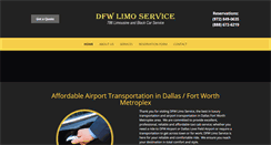 Desktop Screenshot of dfwlimoservice.net